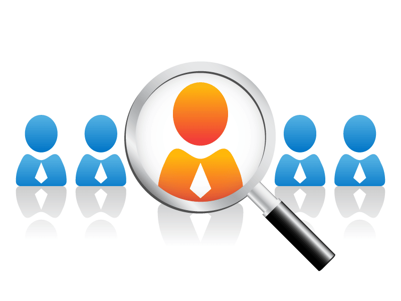 Executives Accept Job Application Documents And Read Job Applicants ...